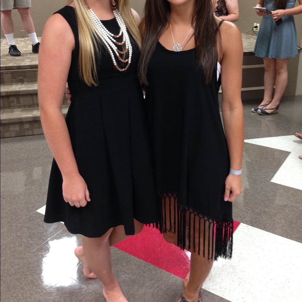 Black boutique dress